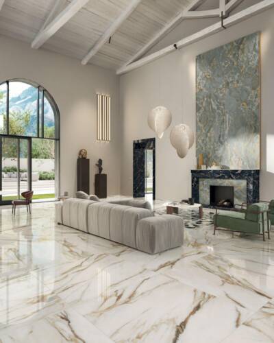 IGALARI - CALACATTA VENA ORO LUX 120X120
