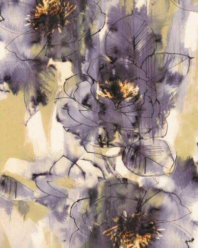 IGALARI WFDECOR ART-SHAPES MARGHERITA LEONARDI GOUACHE OCHRE