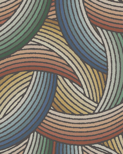 IGALARI WFDECOR ART SHAPES TWIST MULTICOLOR